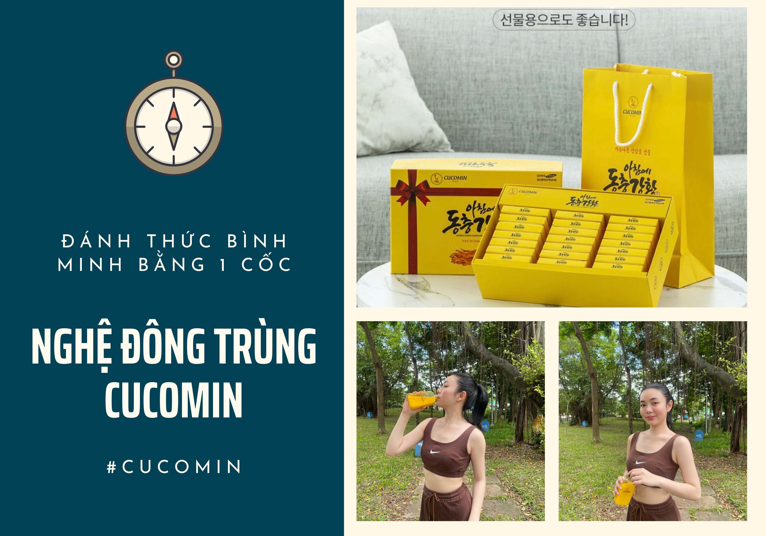 Khám phá nghệ đông trùng Cucomin cách phái nữ giữ mãi sức khỏe và sắc đẹp