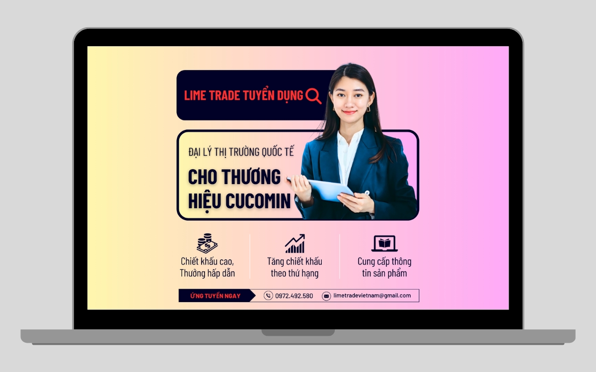 Lime trade việt nam tuyển đại lý thị trường quốc tế cho thương hiệu Cucomin