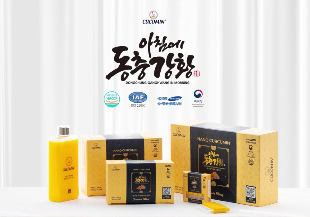 Nghệ đông trùng Cucomin Hàn Quốc – Sự lựa chọn hoàn hảo cho sức khỏe và sắc đẹp