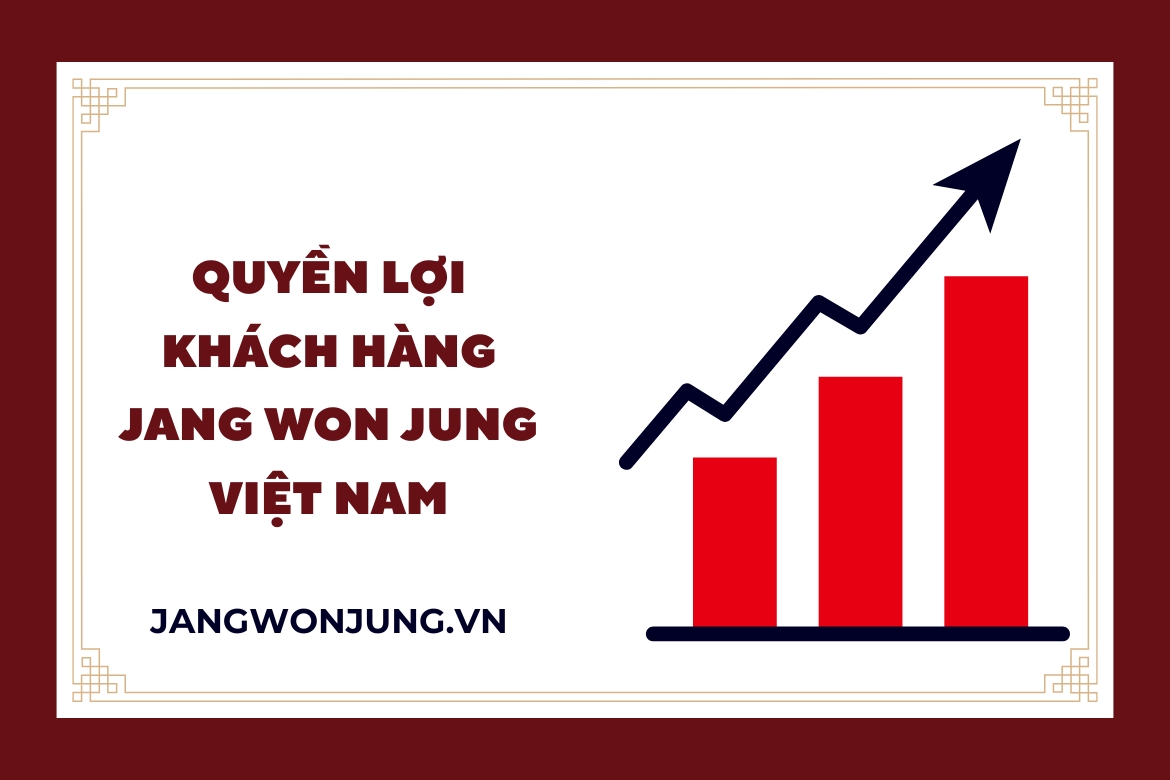 Chính sách tích luỹ điểm cho khách hàng Jang Won Jung Việt Nam